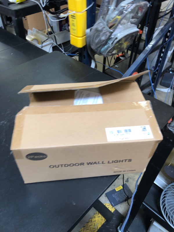 Photo 1 of DAKAFUL Outdoor Wall Lights 2 Packs, Integrated LED Cylinder Up Down 12W 2700K Modern Aluminum Light, Waterproof Exterior Light for Porch Patio Door