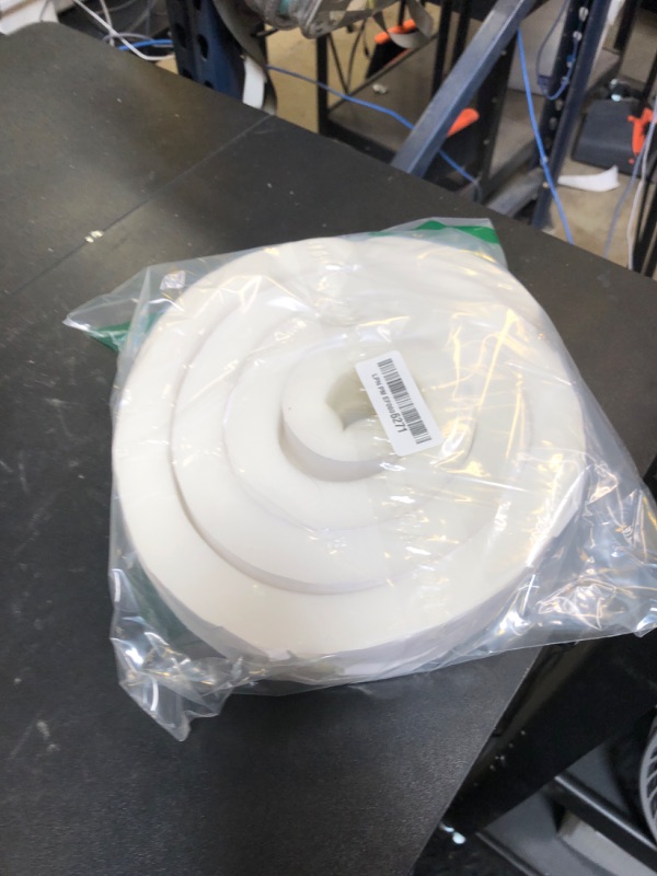 Photo 1 of Futuwi Air Conditioner Foam-2 Rolls, 1 Inch Wide X 1 Inch Thick Total 13 Feet Long, Open Cell Foam Insulation Weather Seal (6.5ft x 2 Rolls)