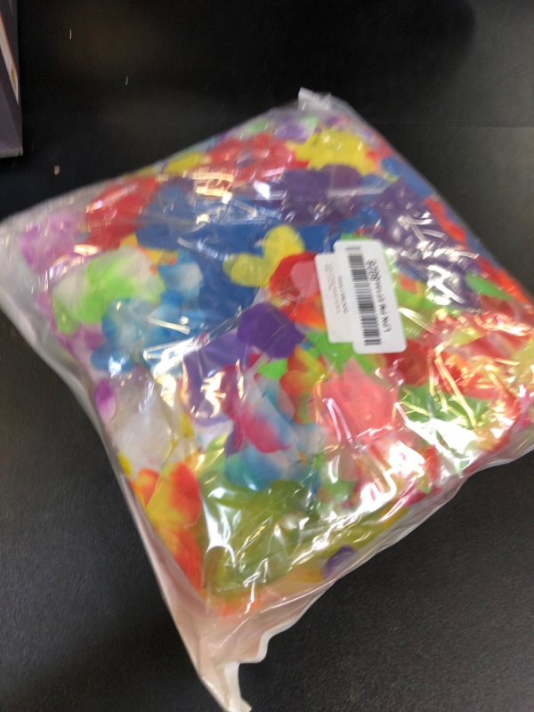 Photo 1 of Ruisita 72 Pieces Hawaiian Leis 36 Colors Flowers Necklaces Hawaiian Luau Leis Necklaces for Tropical themed Party Decorations Beach Party Decor
