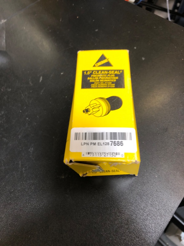 Photo 1 of Cherne 271508 Pneumatic Test Plug, 1-1/2 in