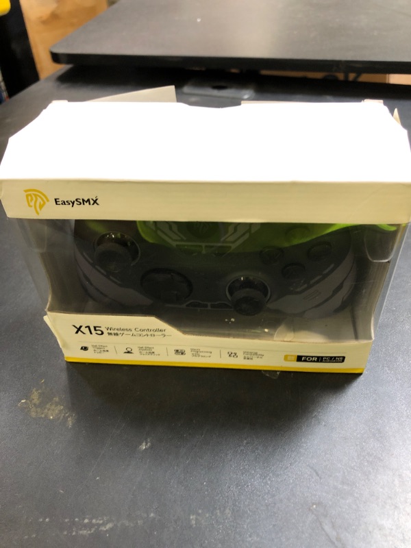 Photo 1 of EasySMX X15 PC Controller - Enhanced Wireless Bluetooth Controller with Hall Joysticks/Hall Triggers/RGB Lighting - No Stick Drift, No Dead Zone - Work for Windows PC, Android, Steam and Switch