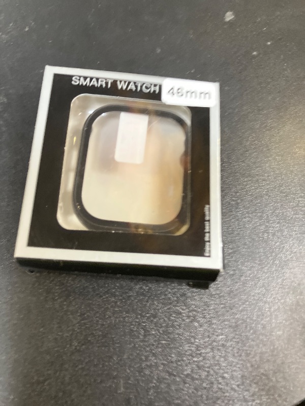 Photo 1 of Hard PC Case for Apple Watch Series 10 46mm Screen Protector Built-in Tempered Glass Screen Overall Protective Slim Bumper Face Cover Compatible iWatch S10 46mm