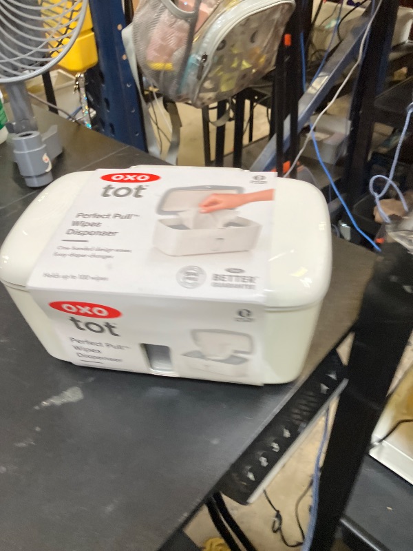 Photo 1 of OXO Tot Perfect Pull Wipes Dispenser, Baby Wipe Holder