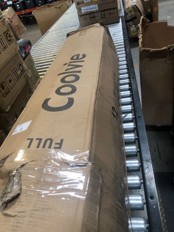 Photo 1 of Coolvie Full Size Mattress 12 Inch, Hybrid Full Mattress in a Box, Pocket Springs with Soft Knitted Fabric Cover for a Cool Sleep & Pressure Relief, Medium Firm Feel with Motion Isolation