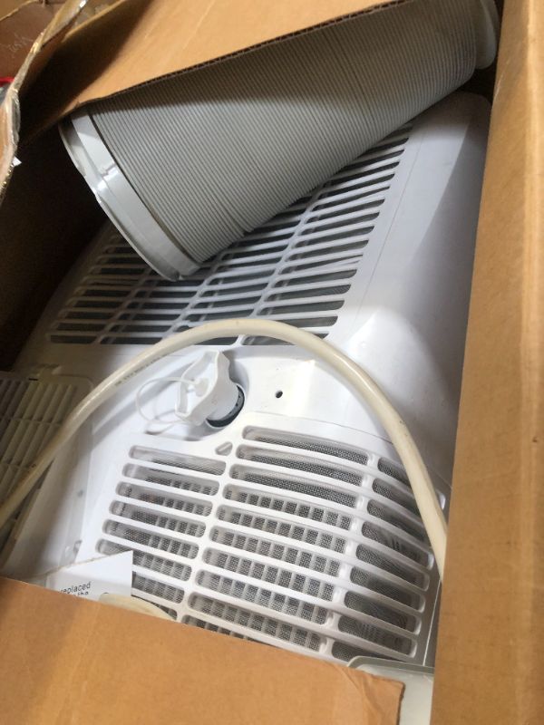 Photo 1 of BLACK+DECKER Smart Portable Air Conditioner, 14,000 BTU for Rooms up to 700 Sq. Ft., Smart Portable AC with Follow Me Remote and Window Kit, BPACT14WT, White