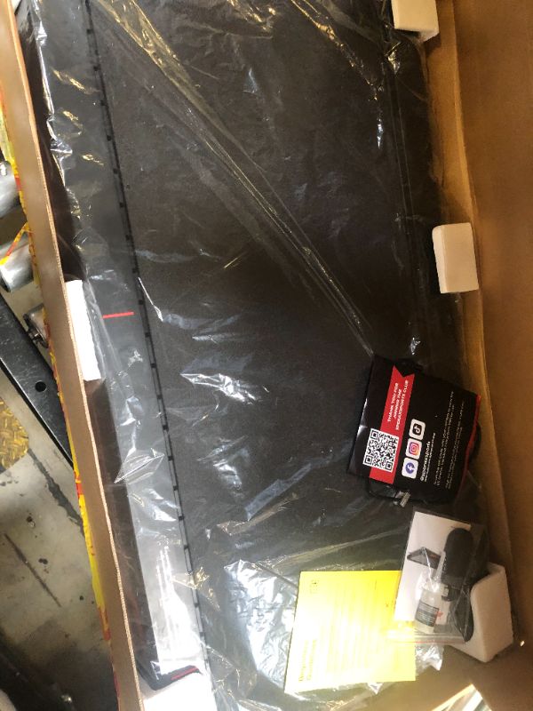 Photo 1 of Walking Pad Treadmill with APP, 3 in 1 Under Desk Treadmill, 2.5HP Low Noise Walking Vibration Pad with Remote Control,Portable Treadmills for Home Office, Red