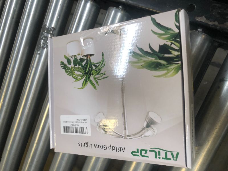 Photo 1 of Atildp Grow Lights for Indoor Plants Full Spectrum, 6500K Clip Plant Growing Lamp for Indoor Growing with White Red LEDs, 10 Dimmable Levels, 3 Switch Modes and Auto On/Off Timer (spotlights, 1)