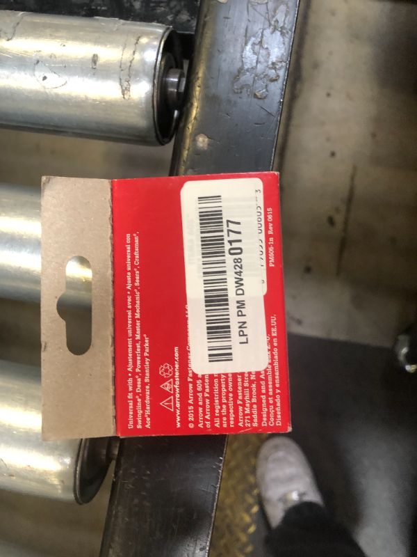 Photo 1 of Arrow 60530 Wide Crown Staples for Staple Guns and Staplers, Use for Upholstery, Crafts, General Repairs, 5/16-Inch Leg Length, 1/2-Inch Crown Width, 1000-Pack