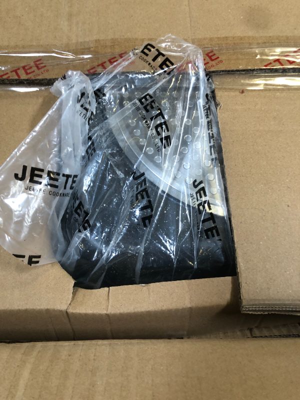 Photo 1 of JEETEE Pots and Pans Set Nonstick 23pcs, Healthy Kitchen Cookware Sets, Induction Cooking Set W/Gray Granite Stone Frying Pans, Saucepans, Sauté Pan, Griddle Pan & Crepe Pan (PFOA Free)