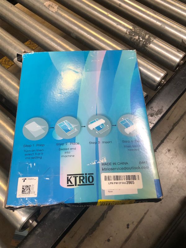Photo 1 of KTRIO Laminating Sheets, Hold 8.5 x 11 inches Sheets, 200 Pack, 3 Mil Clear Thermal Laminate Pouches for Laminator, 9 x 11.5 inch Lamination Paper for School, Home & Office
