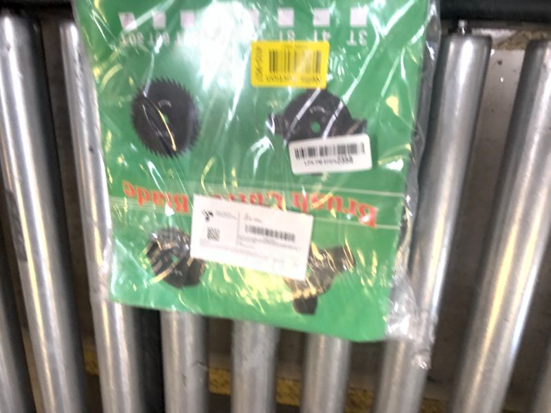 Photo 1 of AR-PRO 2-Set 10" x 80T Carbide Tip Brush Blades with The Universal Adapter Kit – for Cutter, Trimmer, Weed Eater | Made from Premium Stainless Steel to Last Long | Cuts Like Butter