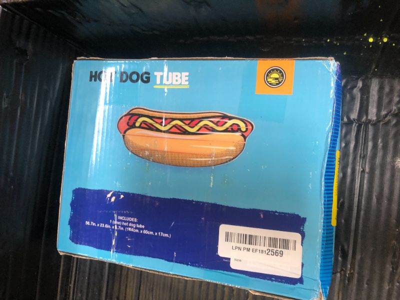 Photo 1 of Hot Dog Tube Pool Kids Float Summer Fun Lounge Party