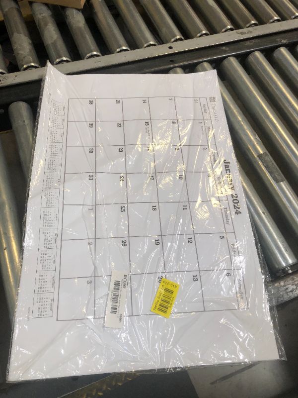 Photo 1 of 2024 Dacasso Monthly Calendar Refill, 24.5 x 16, White (S2001)