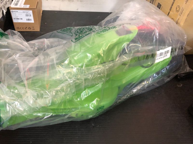 Photo 1 of Leaf Blower Cordless with 4.0Ah Battery and Charger, 135MPH 170CFM High Speed Leaf Blower with 2 Tube, 20V Electric Leaf Cleaner, Lightweight Handheld Small Blower for Car, Garden, House, Depot, Green
