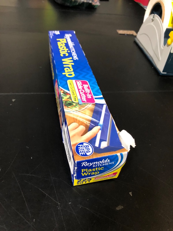 Photo 1 of Reynolds Kitchens Quick Cut Plastic Wrap, 225 Square Feet