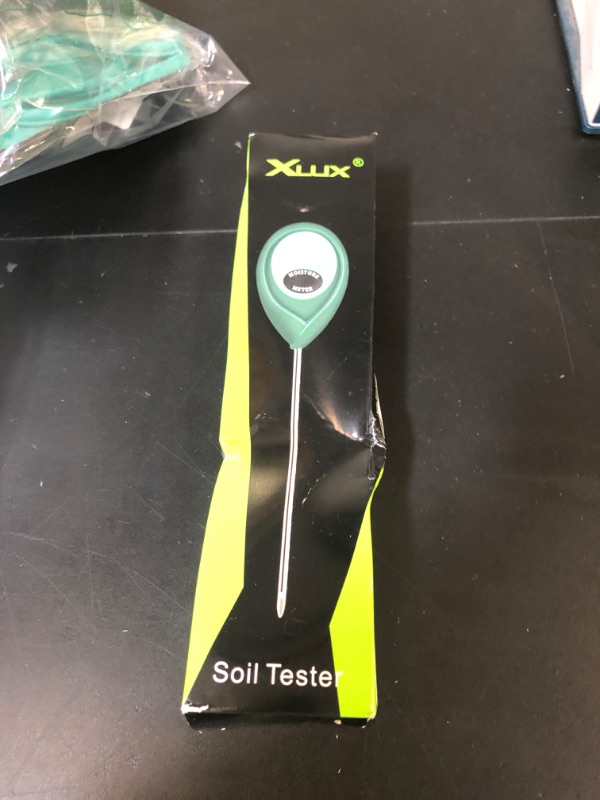 Photo 1 of XLUX Soil Moisture Meter, Plant Water Monitor, Hygrometer Sensor for Gardening, Farming, Indoor and Outdoor Plants, No Batteries Required