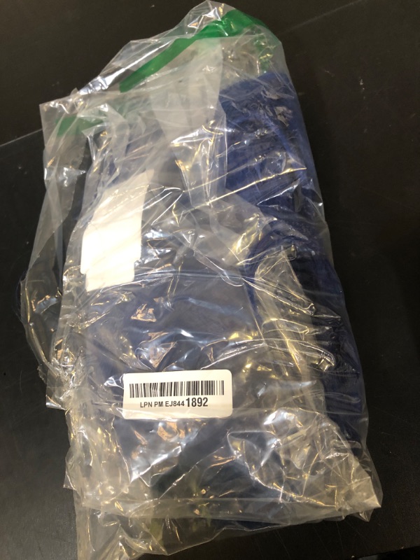 Photo 1 of Baruisi Blue Wigs for Women Long Curly Wavy Synthetic Hair Wig Natural Middle Parting Heat Resistant Costume Cosplay Wig