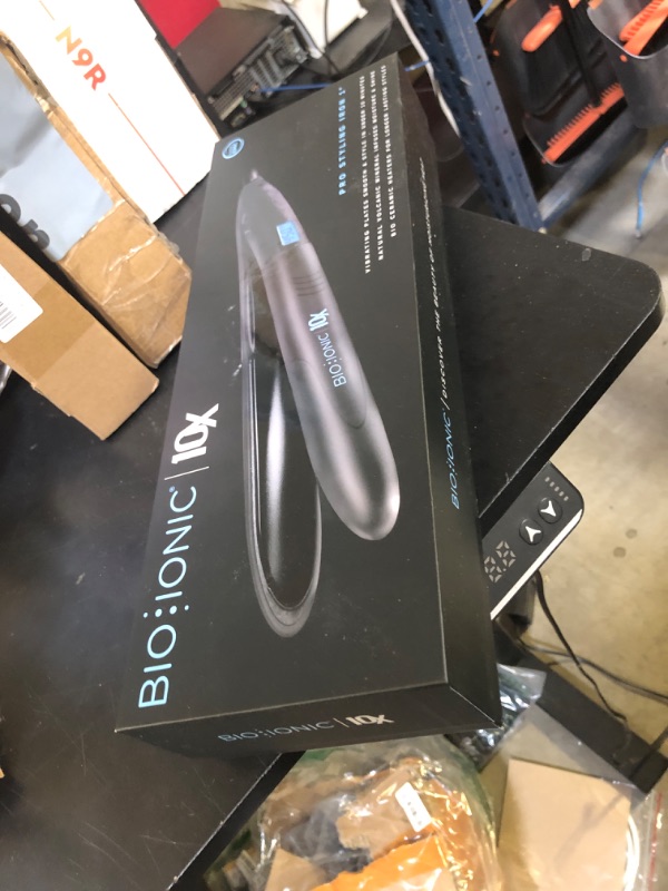 Photo 1 of Bio Ionic 10X Styling Iron, 1" Hair Straightener with Moisturizing Heat Technology, Flat Iron for 10-Minute Styling, Hair Straightener and Curler