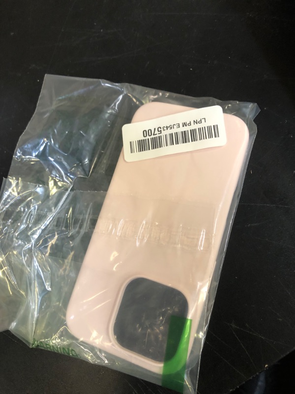 Photo 1 of ORNARTO Compatible with iPhone 16 Pro Case 6.3", Slim Liquid Silicone 3 Layers Soft Gel Rubber Shockproof Protective Case with Anti-Scratch Microfiber Lining-Chalk Pink
