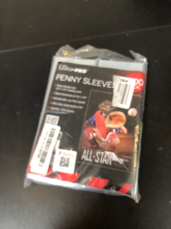 Photo 1 of 2.5" x 3.5" Soft Trading Card Penny Sleeves (1000ct)