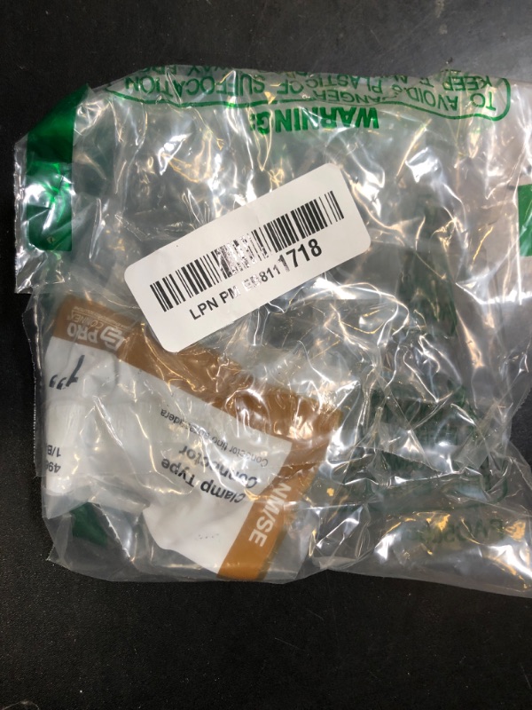 Photo 1 of Sigma Engineered Solutions 49663 ProConnex Nm/Se Clamp Type Connector Conduit Fitting, 1-Inch, Gray
