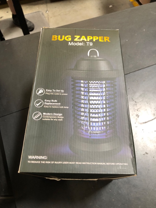 Photo 1 of Bug Zapper, Mosquito Zapper Indoor Outdoor, Fly Zapper, Fly Traps, 15W Light & 4200V Grid Mosquito Killer for Home, Backyard, Patio