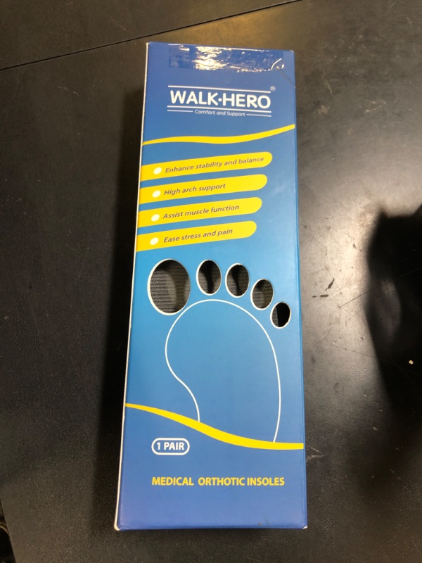 Photo 1 of Plantar Fasciitis Feet Insoles Arch Supports Orthotics Inserts Relieve Flat Feet, High Arch (Mens 5-5 1/2 | Womens 7-7 1/2)