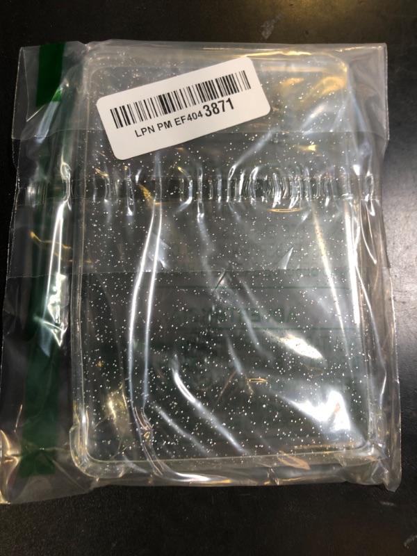 Photo 1 of iDLEHANDS Clear Case for All-New Kindle Paperwhite 11th Gen 2021 & Signature Edition(6.8") - Lightweight, Scratch-Proof Silicone Back Cover, Clear Glitter