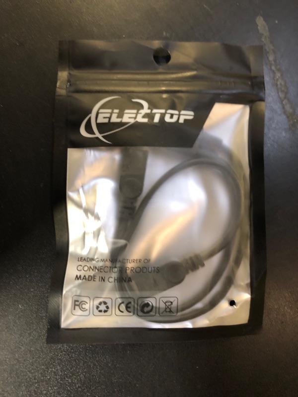 Photo 1 of ELECTOP Micro USB Female to 2 Micro USB Male Splitter Cable