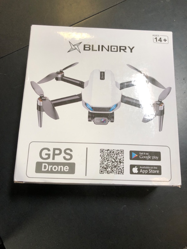 Photo 1 of Drone with Camera for Adults, 2K HD GPS Drones with Auto Return, Follow Me, Circle Fly, Waypoint Fly, Optical Flow, Brushless Motor, Foldable 5G Transmission FPV Quadcopter