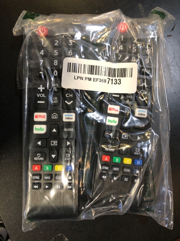 Photo 1 of ?Pack of 2? New Universal Remote for All Samsung TV Remote, Replacement Compatible for All Samsung Smart TV, LED, LCD, HDTV, 3D, Series TV