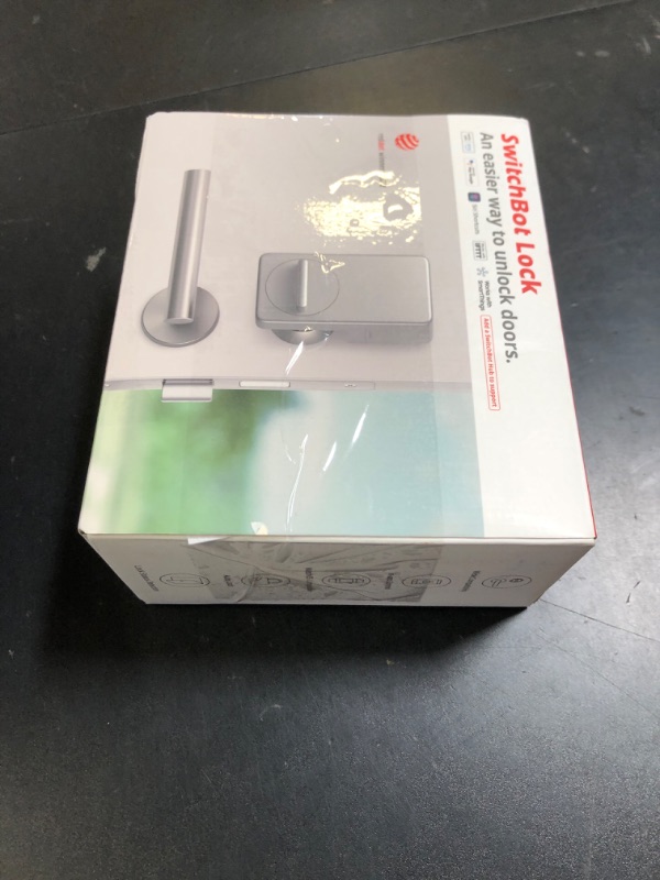Photo 1 of SwitchBot Smart Lock, Bluetooth Electronic Deadbolt, Keyless Entry Door Lock for Front Door, Compatible with WiFi Bridge (Sold Separately), Fits Your Existing Deadbolt,for Airbnbs Vacation Rentals