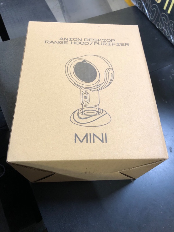 Photo 1 of Alybit  Hide Smoking Fan for Smoking Indoors, Black Gold Electric Smokeaway Purifier Fan Portable Table Smoke Air PuriferFan Adjustable Angle Kitchen Mini Filter Smoke ExhaustFan(Rechargeable)