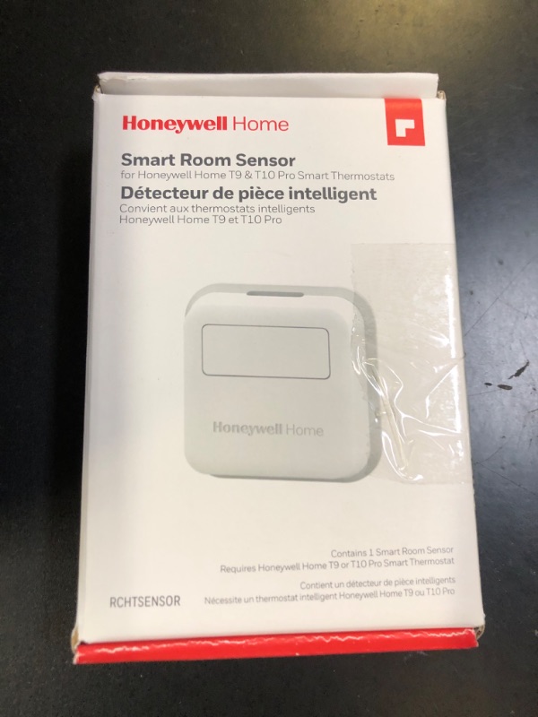 Photo 1 of Honeywell Home RCHTSENSOR-1PK, Smart Room Sensor works with T9/T10 WIFI Smart Thermostats