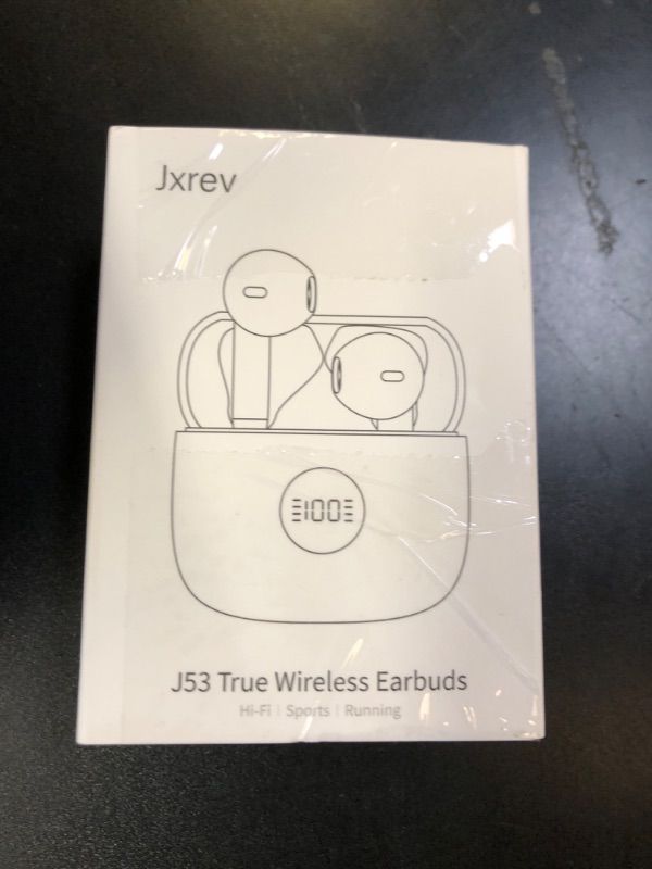 Photo 1 of Wireless Earbuds, Bluetooth Headphones 5.4 HiFi Stereo, in Ear Earphones with 4 ENC Noise Cancelling Mics, 40H Playtime Ear Buds with Mini Case, IP7 Waterproof Headset with LED Display, USB C Charging