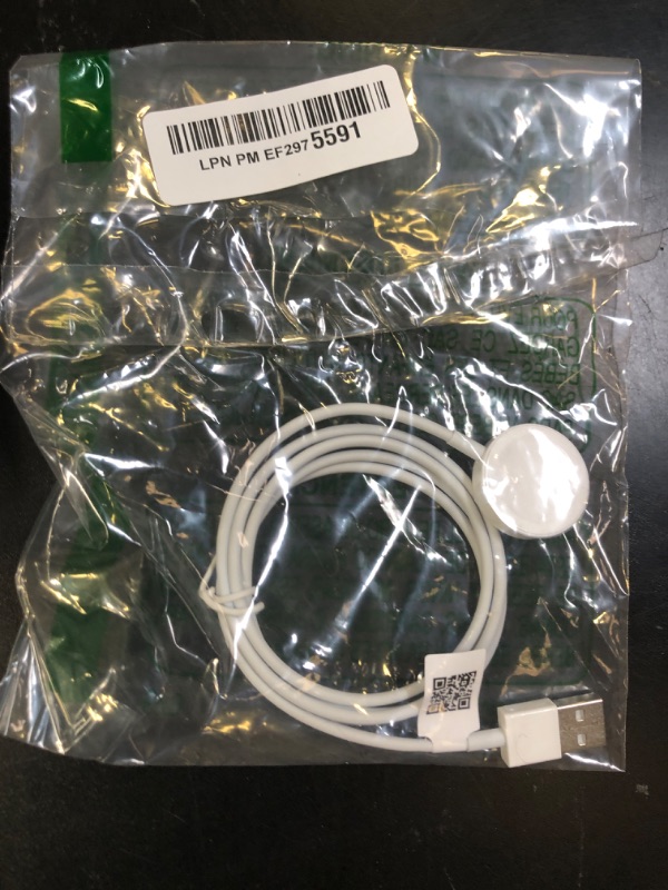 Photo 1 of ???? ???????? for Apple Watch Charger Magnetic Fast Charging Cable [Portable] Magnetic Wireless Charging Compatible with iWatch Series Ultra/10/9/8/7/6/SE/5/4/3/2-[3.3FT] White