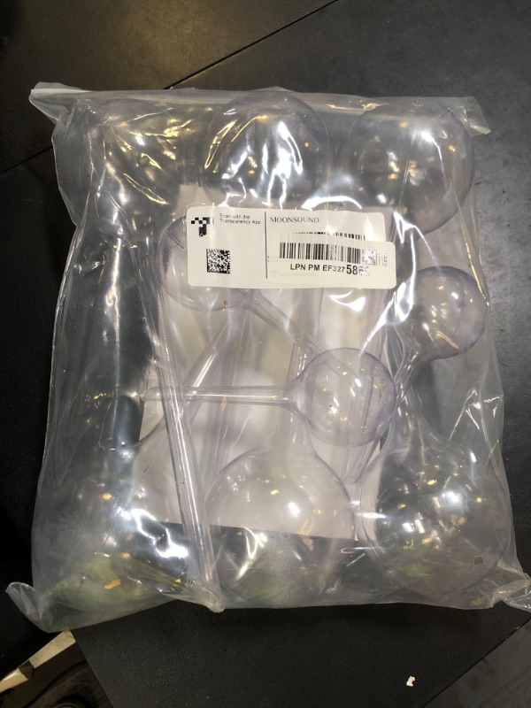 Photo 1 of Plant Automatic Watering Devices, Clear Plastic Self-Watering Bulbs Flower Automatic Watering Device While Away Garden Waterer for Plant Indoor Outdoor