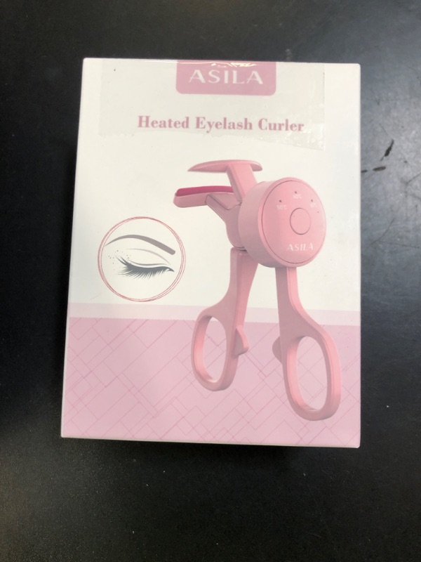 Photo 1 of Heated Eyelash Curlers with 3 Heating Modes, C-Shaped Natural Curling, 24 Hours Long Lasting, Rechargeable Electric Eyelash Curler with Type-C, Anti-Burn Mini Lash Curler, Gift for Women Girls, Purple