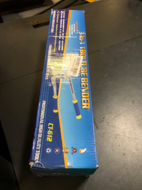 Photo 1 of SUGOOE 3-in-1 Tubing Bender, 180° Tube Bender for 1/4", 3/8", 1/2" (6/10/12 mm) O.D. Suitable for Bending Copper, Brass and Aluminum pipes, Ideal for HVAC (1/4", 3/8", 1/2")
