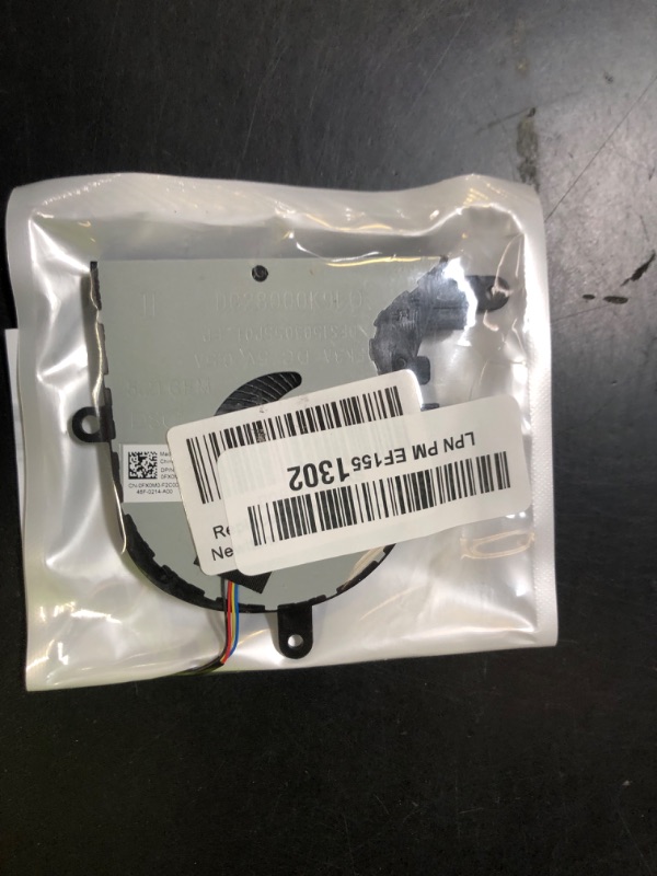 Photo 1 of Replacement CPU Cooling Fan for Dell inspiron 15 5570 5575 3580 3593, inspiron 17 3780 3793, Latitude 3590 L3590 E3590 Series Laptop P/N: FX0M0 0FX0M0 DFS1503055P0T