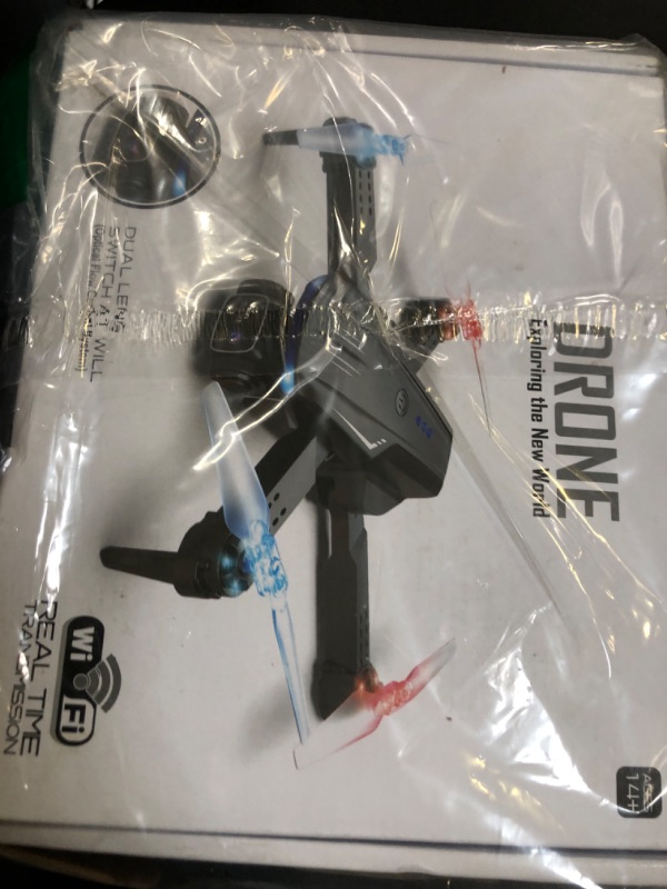 Photo 1 of Naseto Drone with Camera 1080P for Kids Adults, Foldable HD FPV Mini Drone with 2 Batteries, One Key Take Off/Land, Altitude Hold, Headless Mode, 360°Flip, Gestures Selfie, 3 Speed Mode, Waypoint Fly