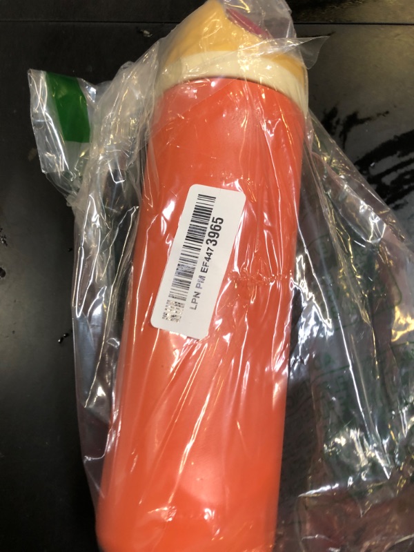 Photo 1 of Owala FreeSip Insulated Stainless Steel Water Bottle with Straw for Sports, Travel, and School BPA-Free Sports Water Bottle, 24 oz, Citrus Crush