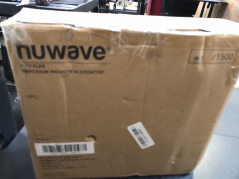Photo 1 of Nuwave Flex Precision Induction Cooktop, 10.25” Shatter-Proof Ceramic Glass, 6.5” Heating Coil, 45 Temps from 100°F to 500°F, 3 Wattage Settings 600, 900 & 1300 Watts, Black