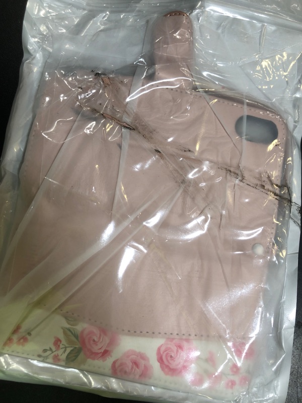 Photo 1 of ULAK Compatible with iPhone XR Wallet Case for Women, Premium PU Leather Folio Flip Case with Card Holders Kickstand, Shockproof Protective Phone Cover for iPhone XR 6.1 inch, Rose Gold
