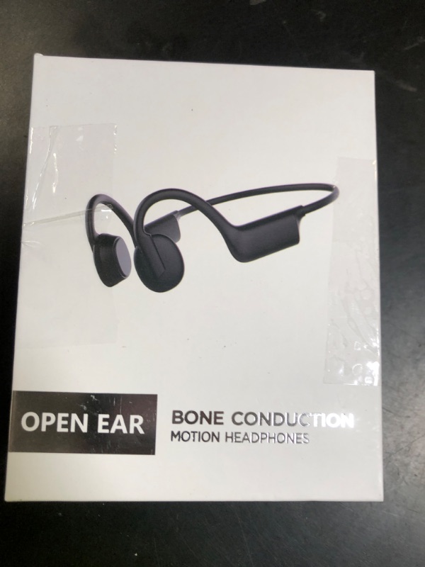 Photo 1 of Bone Conduction Headphones, Wireless Bluetooth Open-Ear Sports Headphones with Mic, Type-C Quick Charging Long Battery Life, Upgrade Waterproof Earphones for Running, Walking, Cycling, Workout, Gift