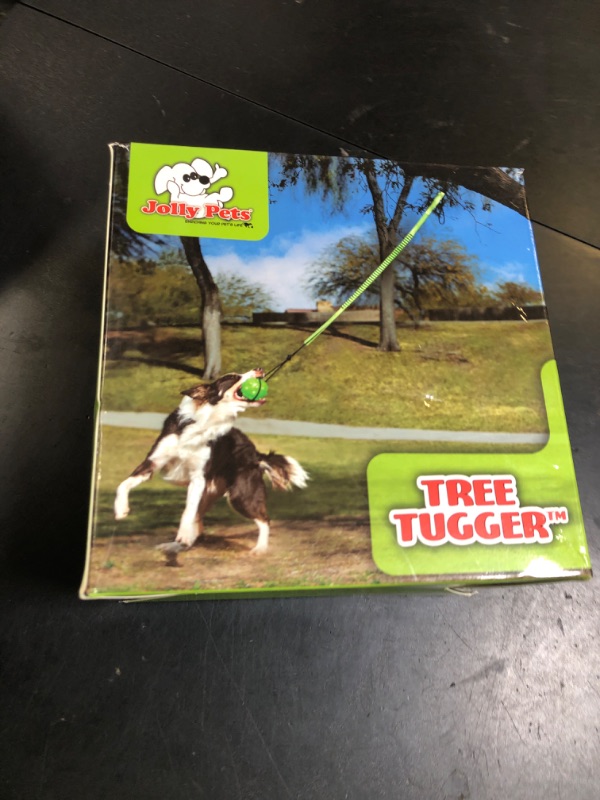 Photo 1 of Jolly Pets Tree Tugger For Dog, Green
