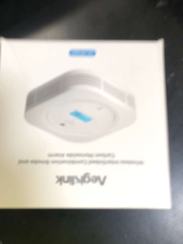 Photo 1 of AEGISLINK Interlinked Smoke Carbon Monoxide Detector Combo, Smoke and CO Detector Battery Powered, Wireless Interconnected Smoke and CO Alarm, Digital Display, SC-RF200, 1-Pack