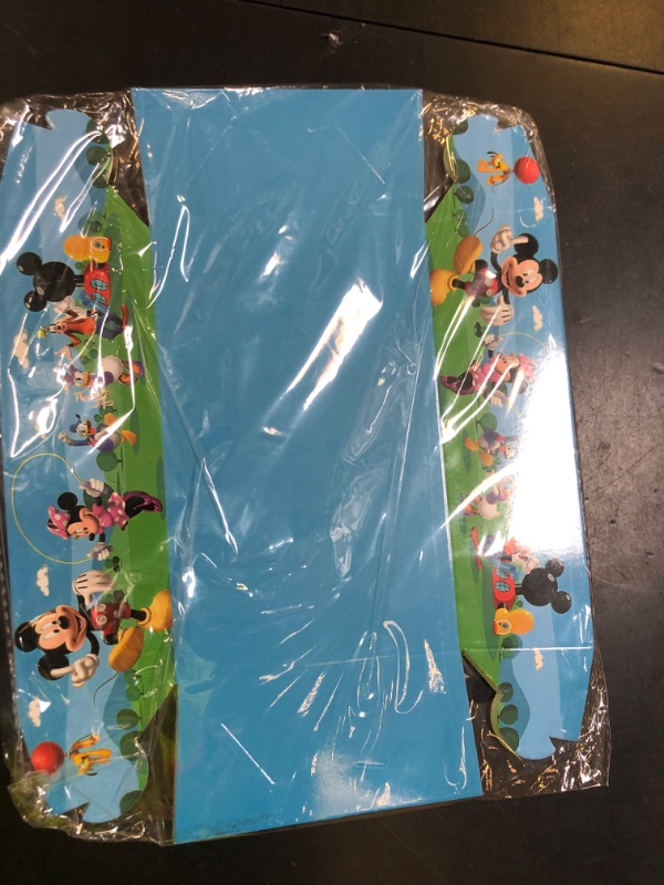 Photo 1 of 24Pcs Mouse Paper Food Serving Tray, Mouse Birthday Party Supplies for Boys 1st 2nd 3rd Year Birthday Baby Shower Decoration, Mouse and His Friends Party Favors