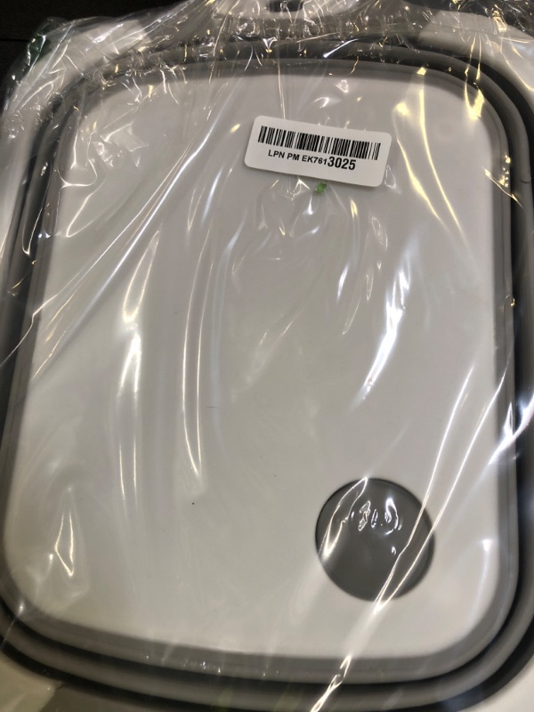 Photo 1 of Collapsible Washing Up Bowl, Innovations Multi Function Bowl Drying Rack, Portable Cutting Board, Retractable Drain Washing Basket Basin Vegetable Fruit Tray for for Camping, Picnic, Kitchen CB-01