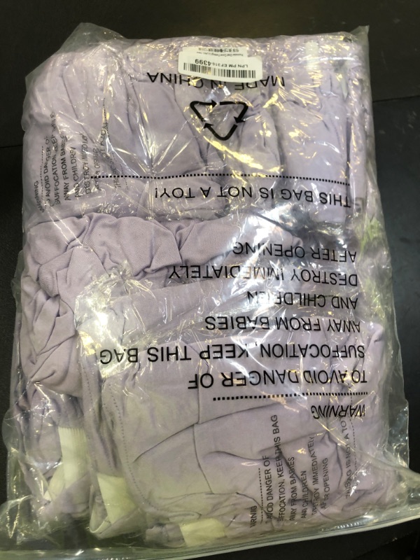 Photo 1 of Peomeise Stretch Spandex Folding Chair Cover for Wedding Party Dining Banquet Event (Lavender,12pcs)